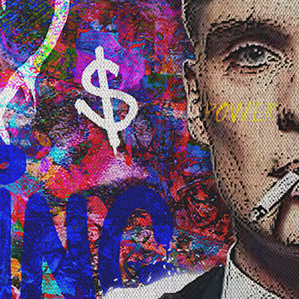 Cilian -  Quadro Canvas Contemporaneo su telaio in legno - PlastiWood (14553396)