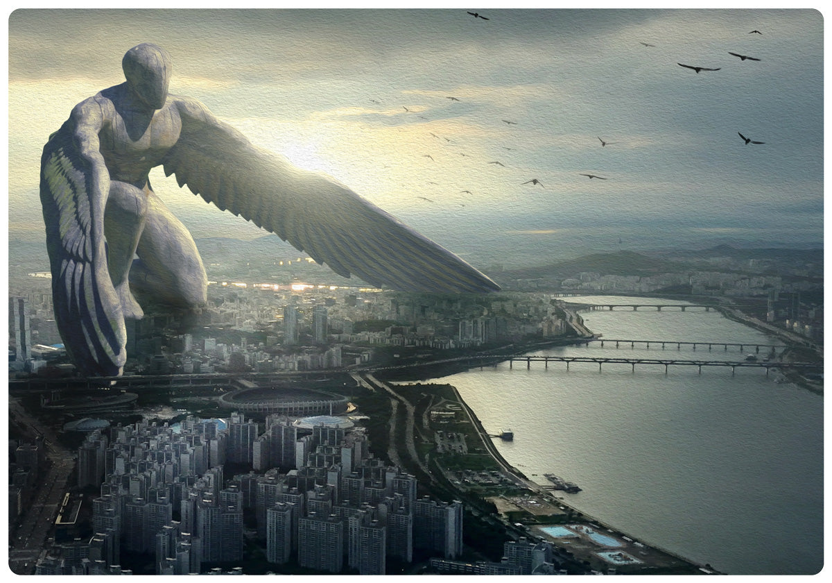 CITY ANGEL - POSTER in PVC da 3mm - PlastiWood (14553435)