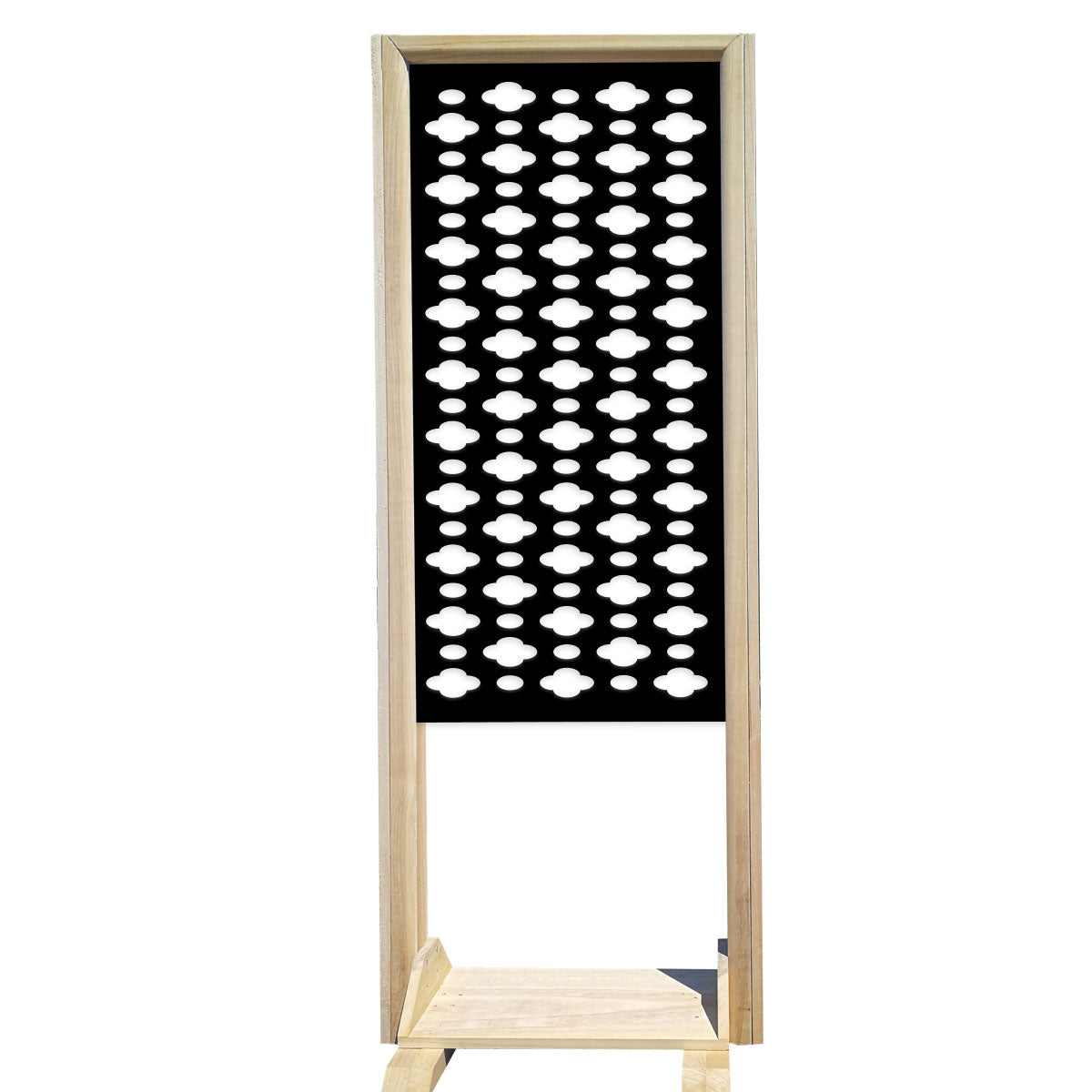 CLOUDS - Separè - Paravento modulabile - 70x190cm - in Legno e PVC - PlastiWood (14553494)