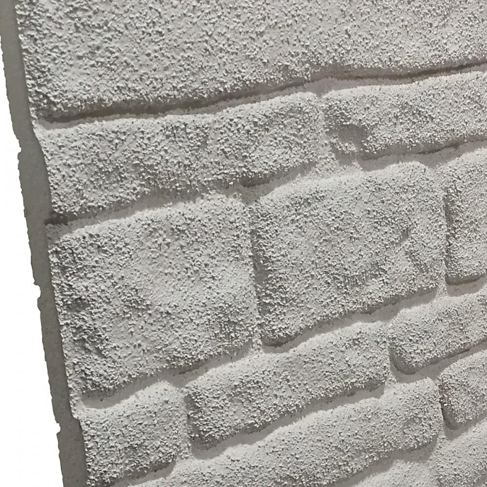 COLORADO WHITE - pannello finta pietra in EPS Resinato Misura 100x50 Cm Spessore 2 cm - PlastiWood (14553588)