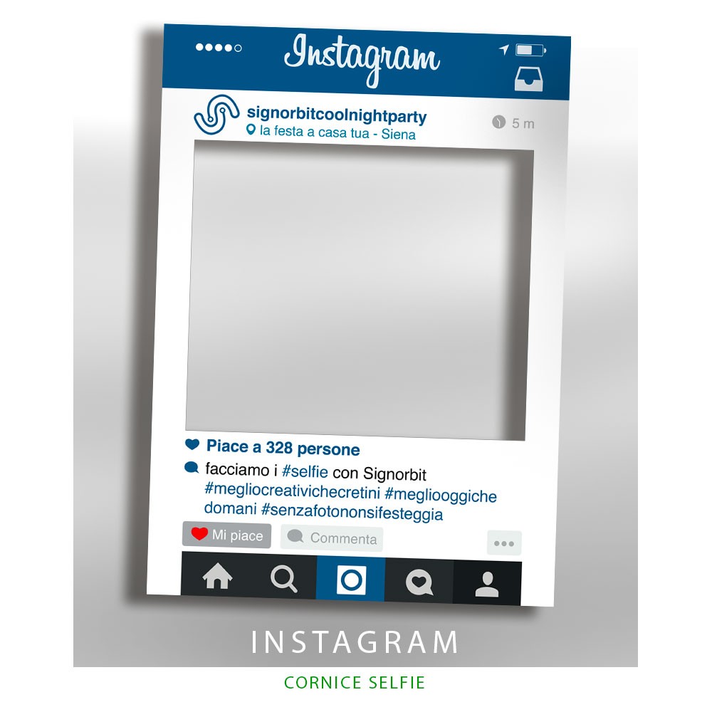 Cornice selfie Instagram - PlastiWood (14553677)