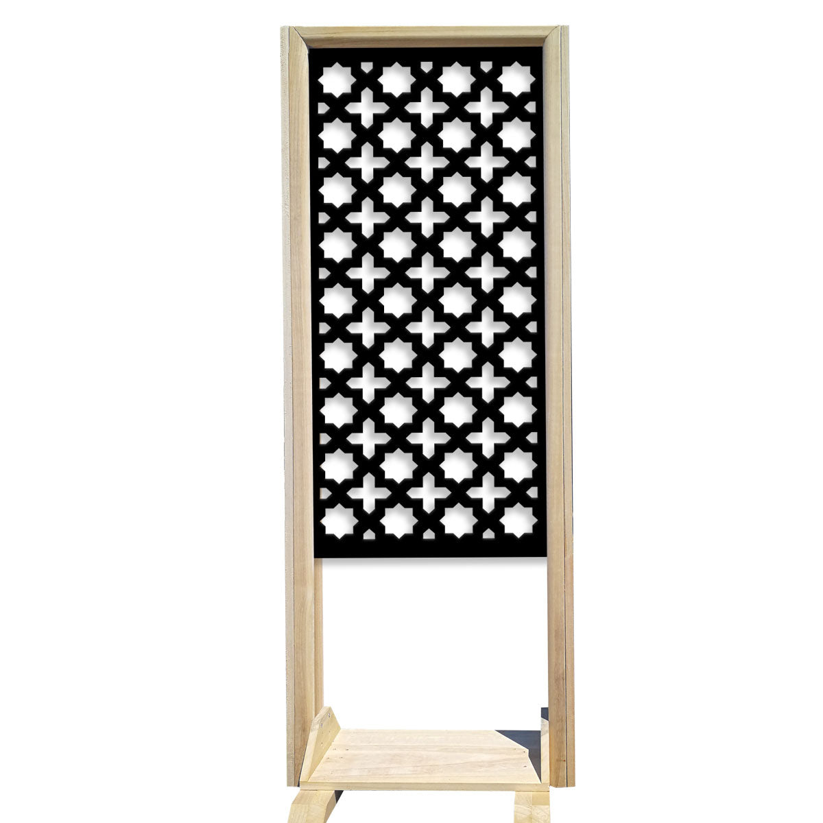 CROSS - Separè - Paravento modulabile - 70x190cm - in Legno e PVC - PlastiWood (14553736)