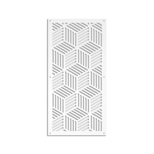 CUBIC - Pannello in PVC traforato - Parasole - PlastiWood (14553801)