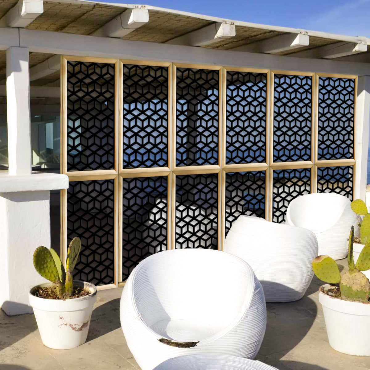 CUBO - Moduli Decorativi in Legno e PVC - PlastiWood (14553831)