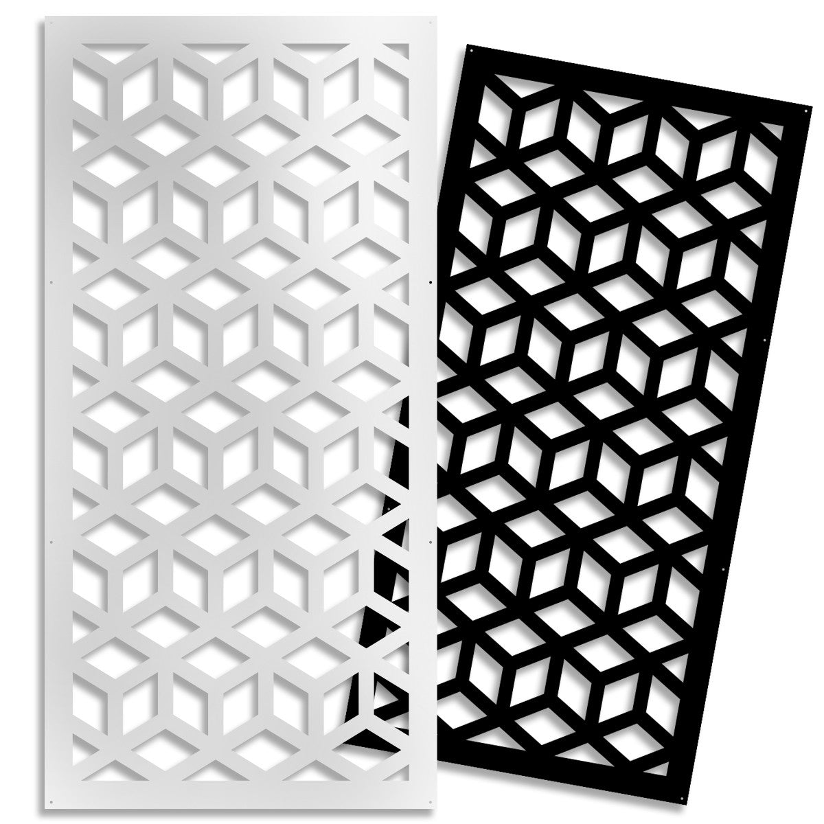 CUBO - Pannello in PVC traforato - Parasole - PlastiWood (14553832)