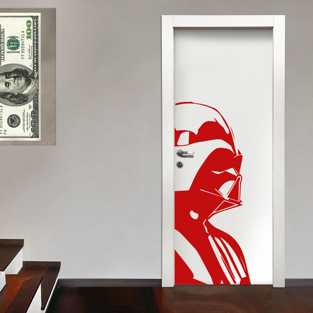 DARTH VADER - Adesivo murale wall sticker in vinile 55x130 cm - PlastiWood (14553976)