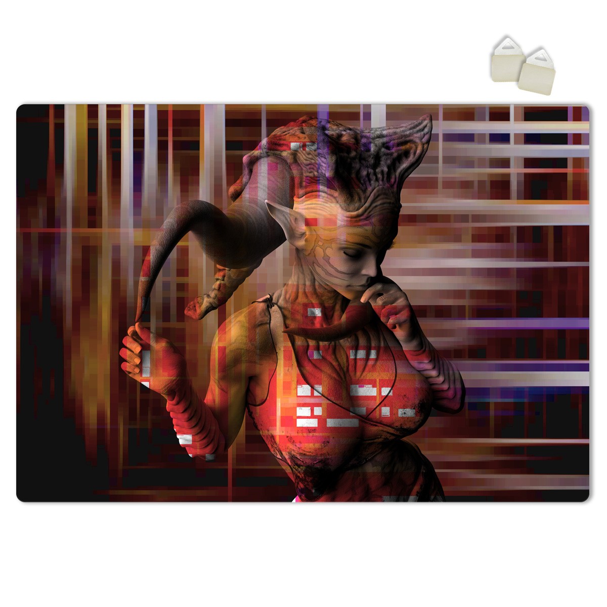 DEVIL WOMAN - POSTER in PVC da 3mm - PlastiWood (14554017)