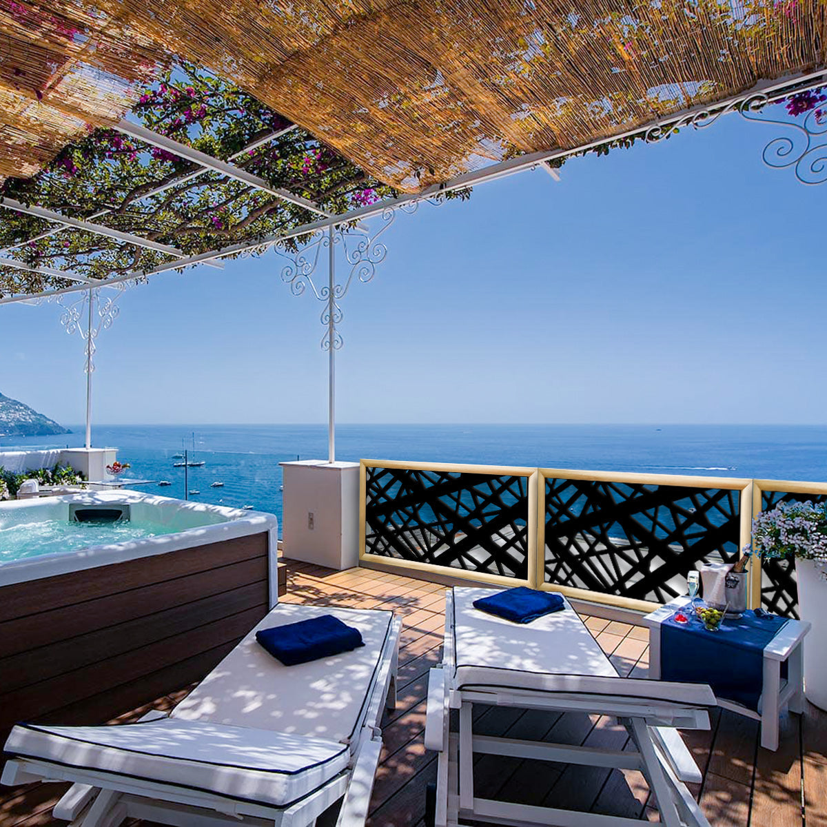 DIAGONAL LARGE - Moduli Decorativi in Legno e PVC - PlastiWood (14554034)