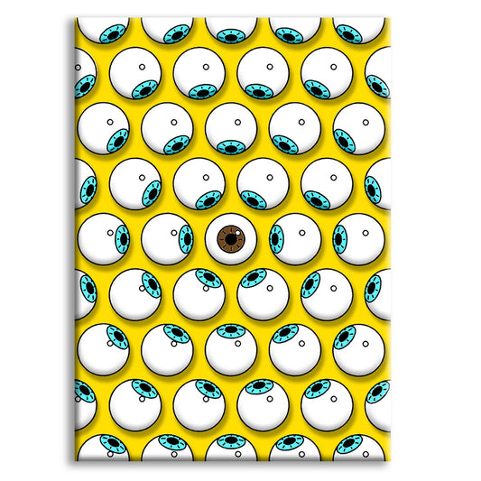 Diversity - Eyes - Quadro stampato su Canvas e montato su telaio in legno - PlastiWood
