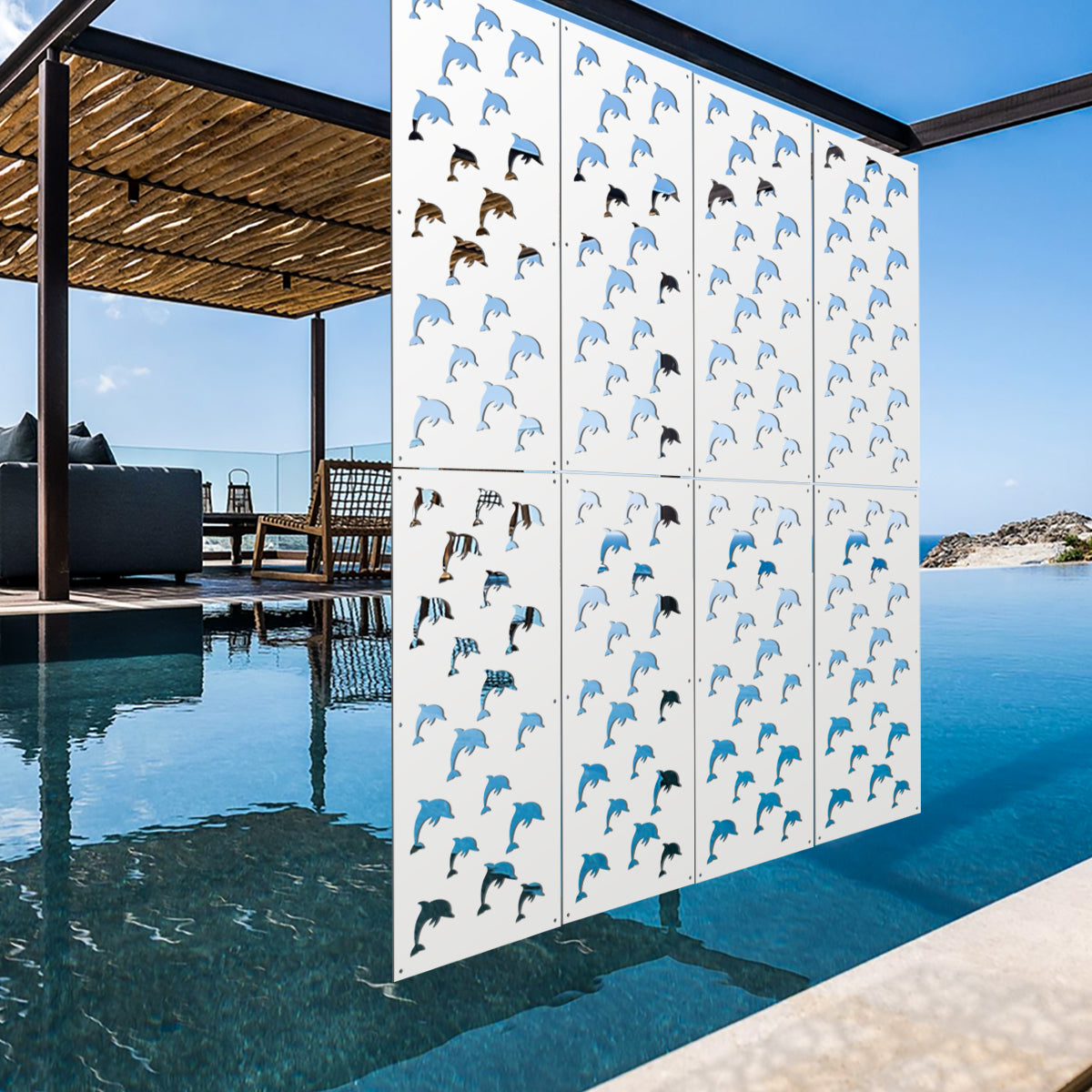 DOLPHIN - Pannello in PVC traforato - Parasole - PlastiWood (14554117)