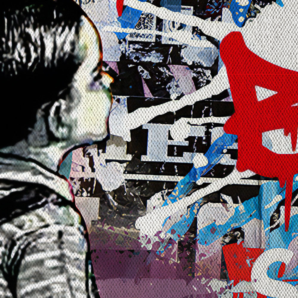 Dream Big -  Quadro Canvas Contemporaneo su telaio in legno - PlastiWood (14554141)