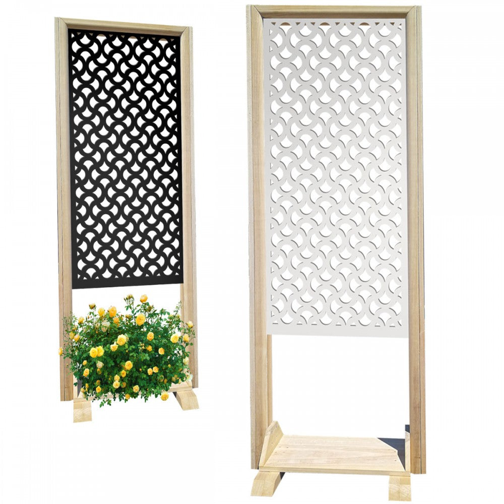 DROPS - Separè - Paravento modulabile - 70x190cm - in Legno e PVC - PlastiWood (14554158)