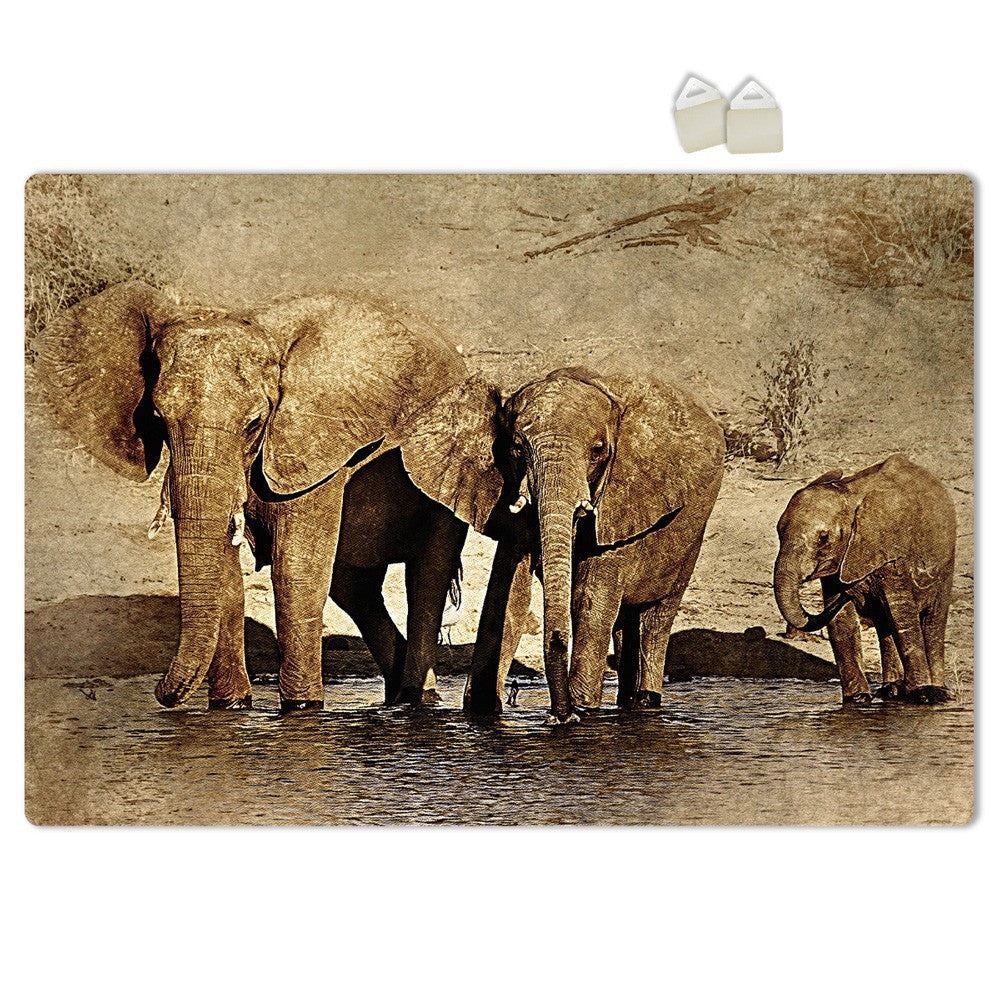 ELEFANTI - POSTER in PVC da 3mm - PlastiWood (14554193)