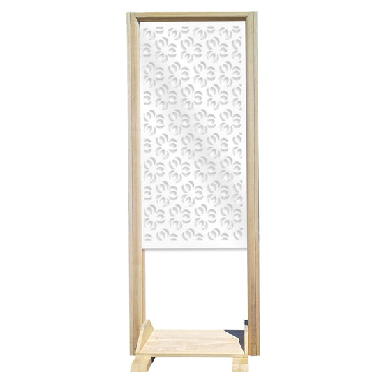 ELLISSE - Separè - Paravento modulabile - 70x190cm - in Legno e PVC - PlastiWood (14554226)
