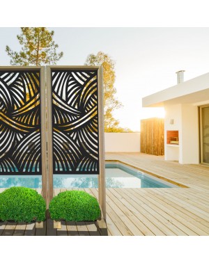 FASCE - Separè  - Paravento modulabile - 70x190cm - in Legno e PVC - PlastiWood (14554342)