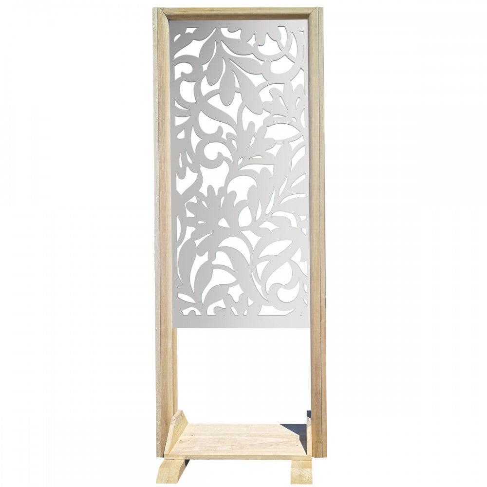 FIORI - Separè - Paravento modulabile - 70x190cm - in Legno e PVC - PlastiWood (14554422)