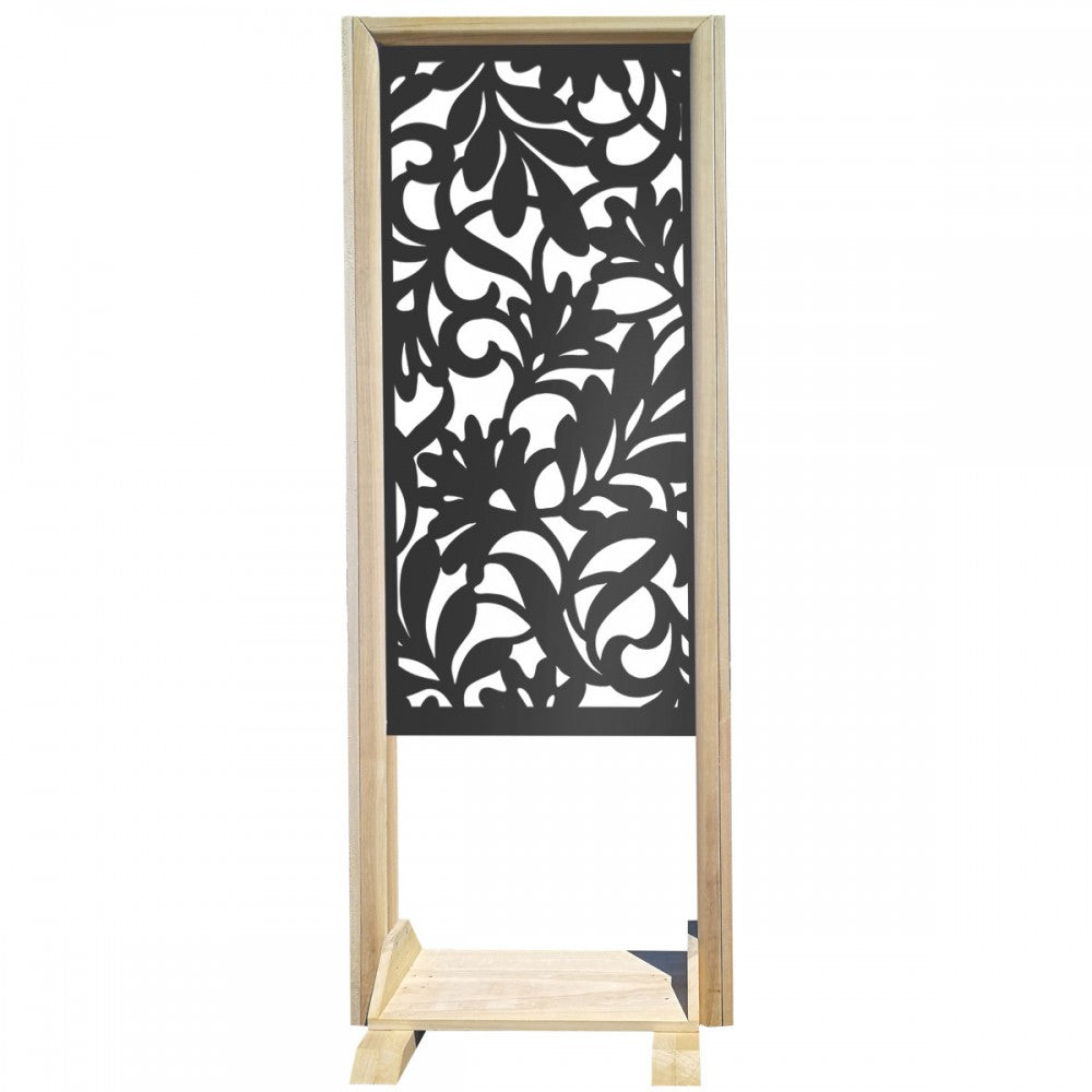 FIORI - Separè - Paravento modulabile - 70x190cm - in Legno e PVC - PlastiWood (14554423)