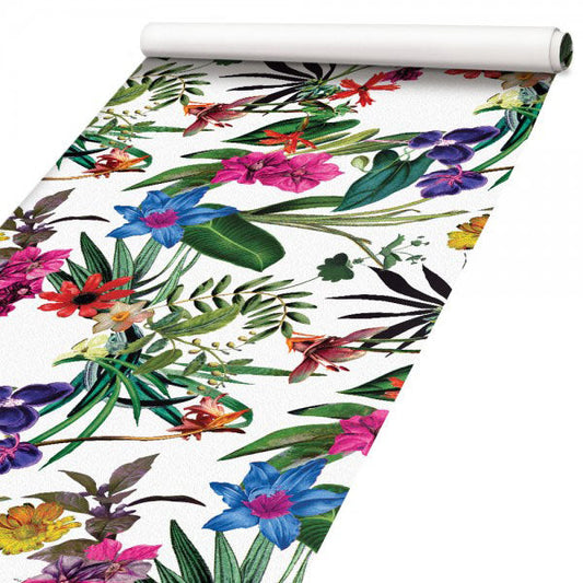 FIORI DIPINTI - Pellicola stampata adesiva in PVC finitura opaca - PlastiWood (14554444)