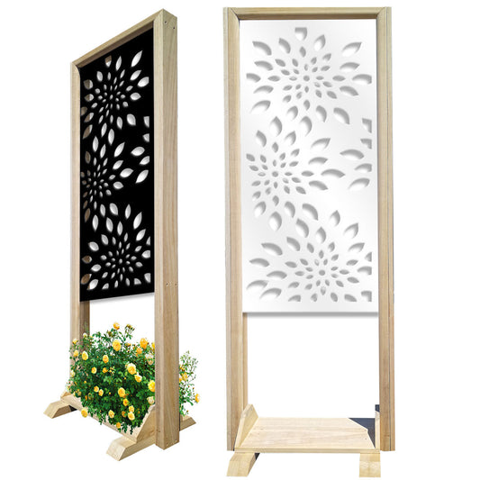FIREWORKS - Separè - Paravento modulabile - 70x190cm - in Legno e PVC - PlastiWood (14554513)