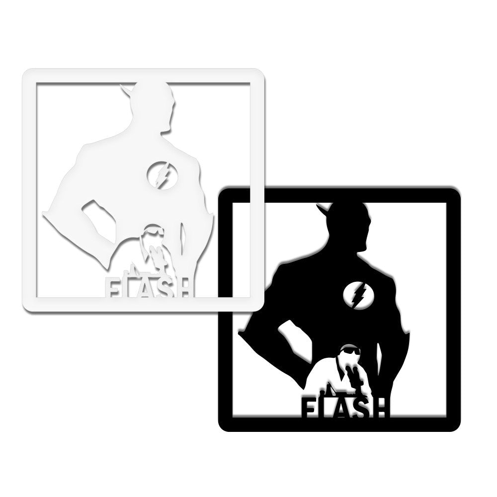 FLASH- Quadro moderno in pvc solido 48 x 48cm - PlastiWood (14554520)