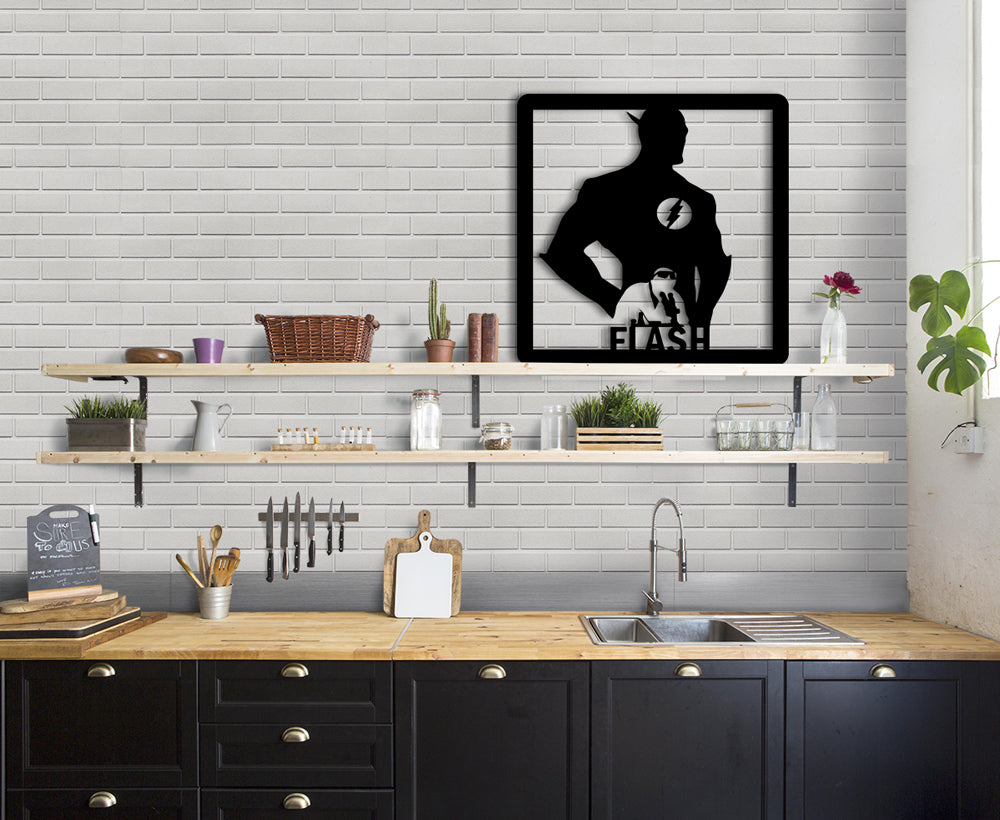 FLASH- Quadro moderno in pvc solido 48 x 48cm - PlastiWood (14554522)