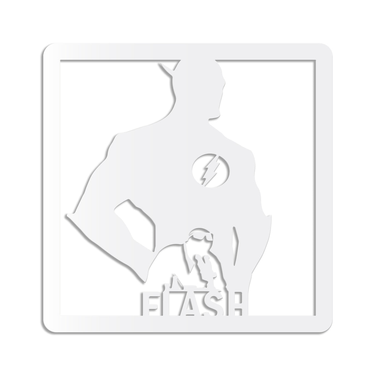 FLASH- Quadro moderno in pvc solido 48 x 48cm - PlastiWood (14554523)