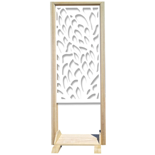 FOGLIE - Separè - Paravento modulabile - 70x190cm - in Legno e PVC - PlastiWood (14554640)