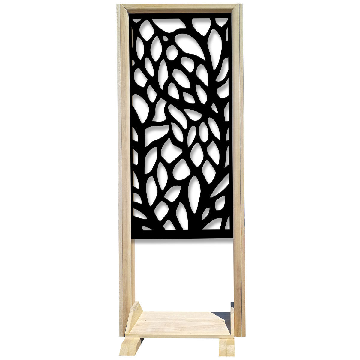 FOGLIE - Separè - Paravento modulabile - 70x190cm - in Legno e PVC - PlastiWood (14554641)