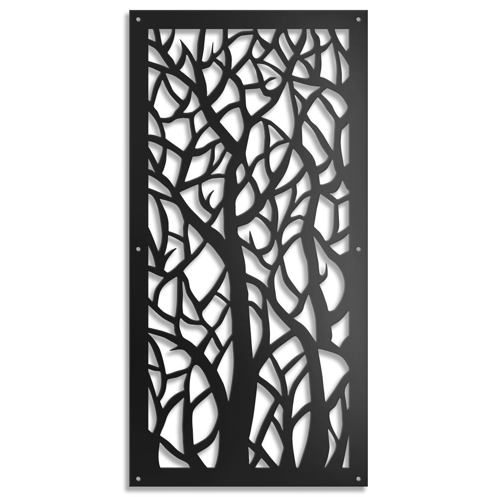 FORESTA - Pannello in PVC traforato - PARASOLE - spessore 1cm - PlastiWood (14554660)