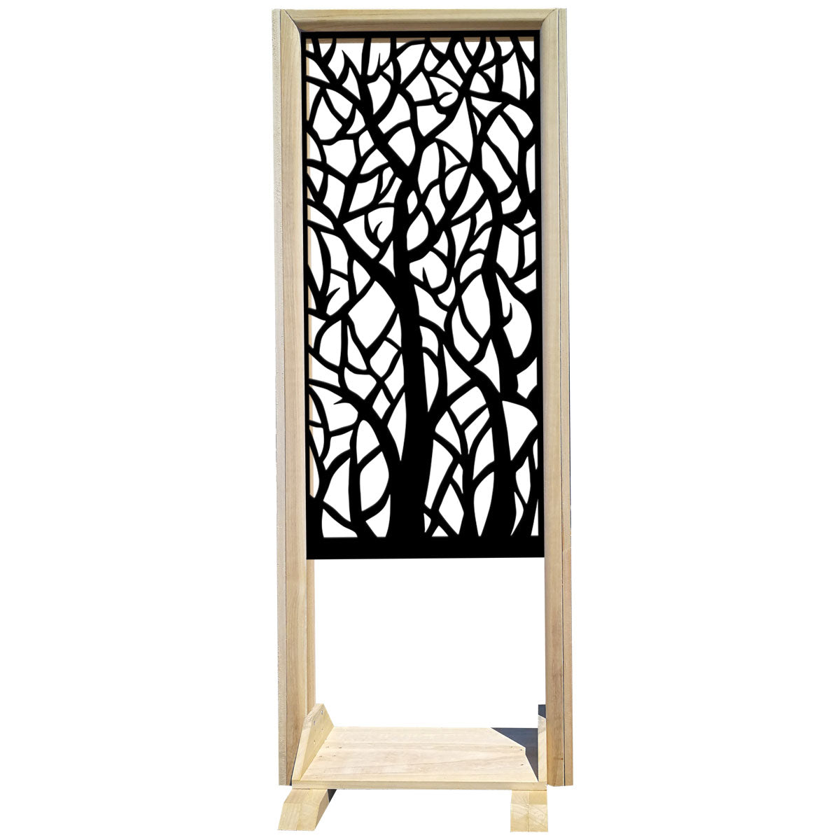 FORESTA - Separè  - Paravento modulabile - 70x190cm - in Legno e PVC - PlastiWood (14554666)