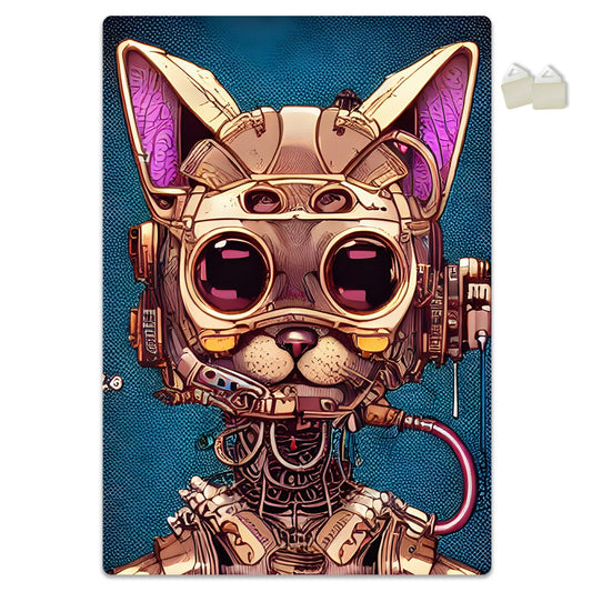 GATTO SPAZIALE - POSTER in PVC da 3mm - PlastiWood (14554754)