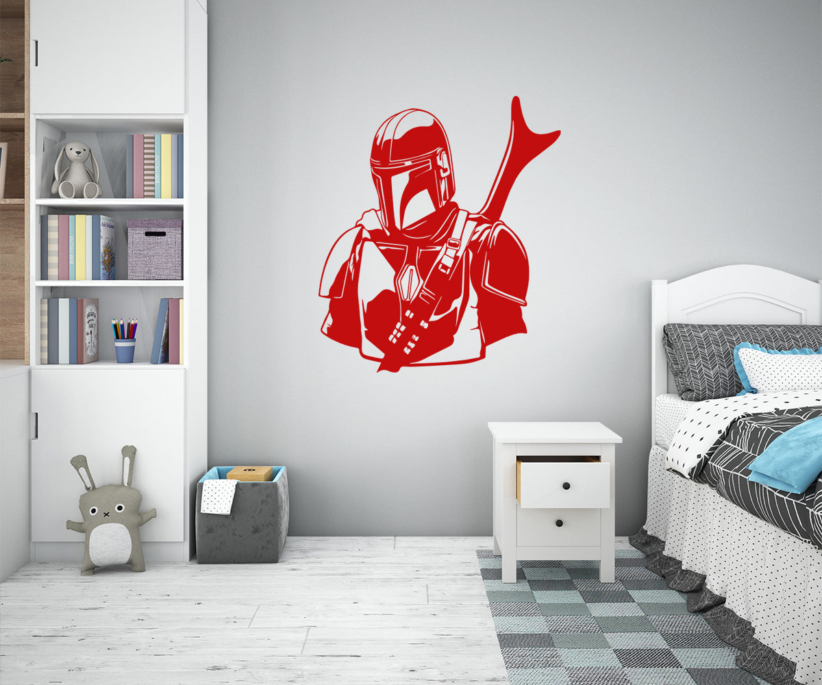 GUERRE STELLARI - Adesivo murale wall sticker in vinile 55x65 cm - PlastiWood (14554910)