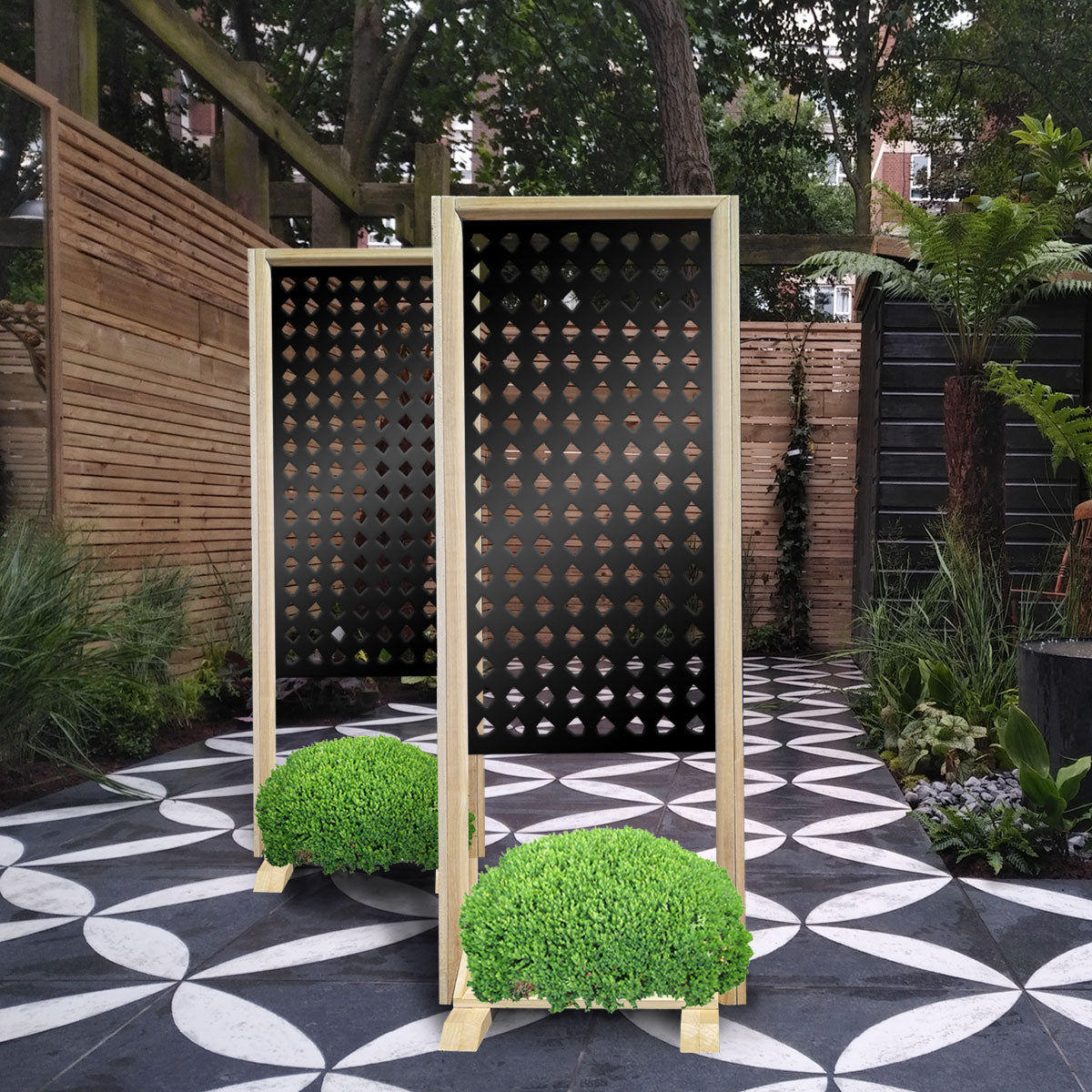 HALLOWEEN - Separè - Paravento modulabile - 70x190cm - in Legno e PVC - PlastiWood (14554941)