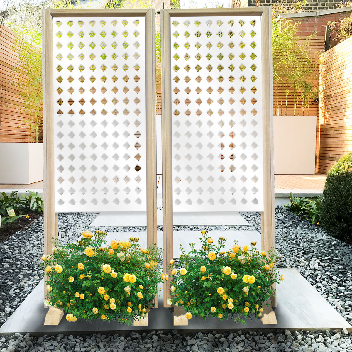 HALLOWEEN - Separè - Paravento modulabile - 70x190cm - in Legno e PVC - PlastiWood (14554942)