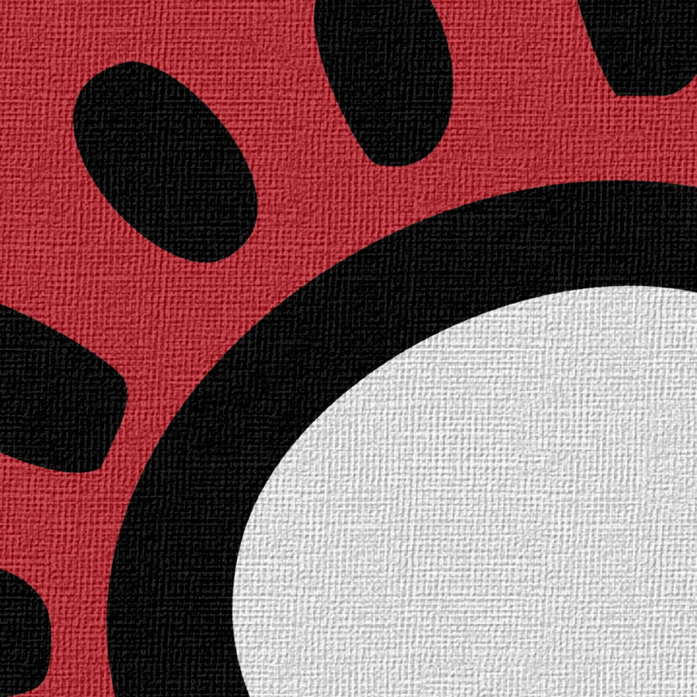 HARING - THE BABY ANGEL - Quadro Canvas su telaio in legno - PlastiWood (14554972)