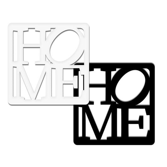 HOME - Quadro moderno in pvc solido 48 x 48cm - PlastiWood (14555013)