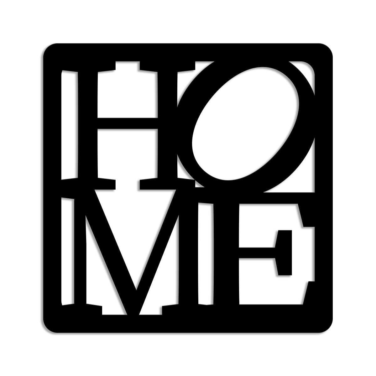 HOME - Quadro moderno in pvc solido 48 x 48cm - PlastiWood (14555017)