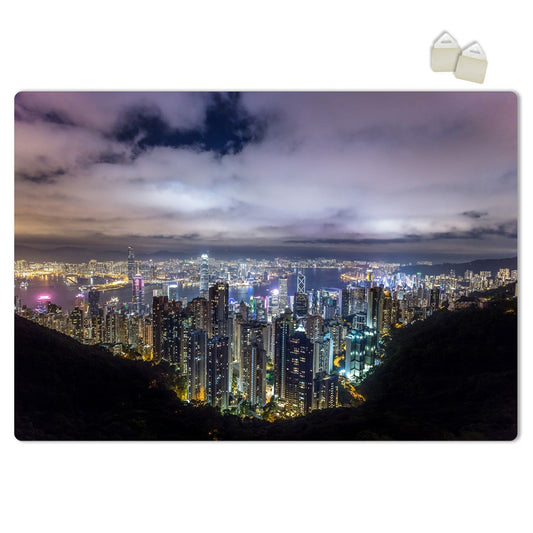 HONG KONG - POSTER in PVC da 3mm - PlastiWood (14555018)
