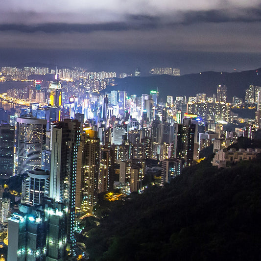 HONG KONG - POSTER in PVC da 3mm - PlastiWood (14555019)