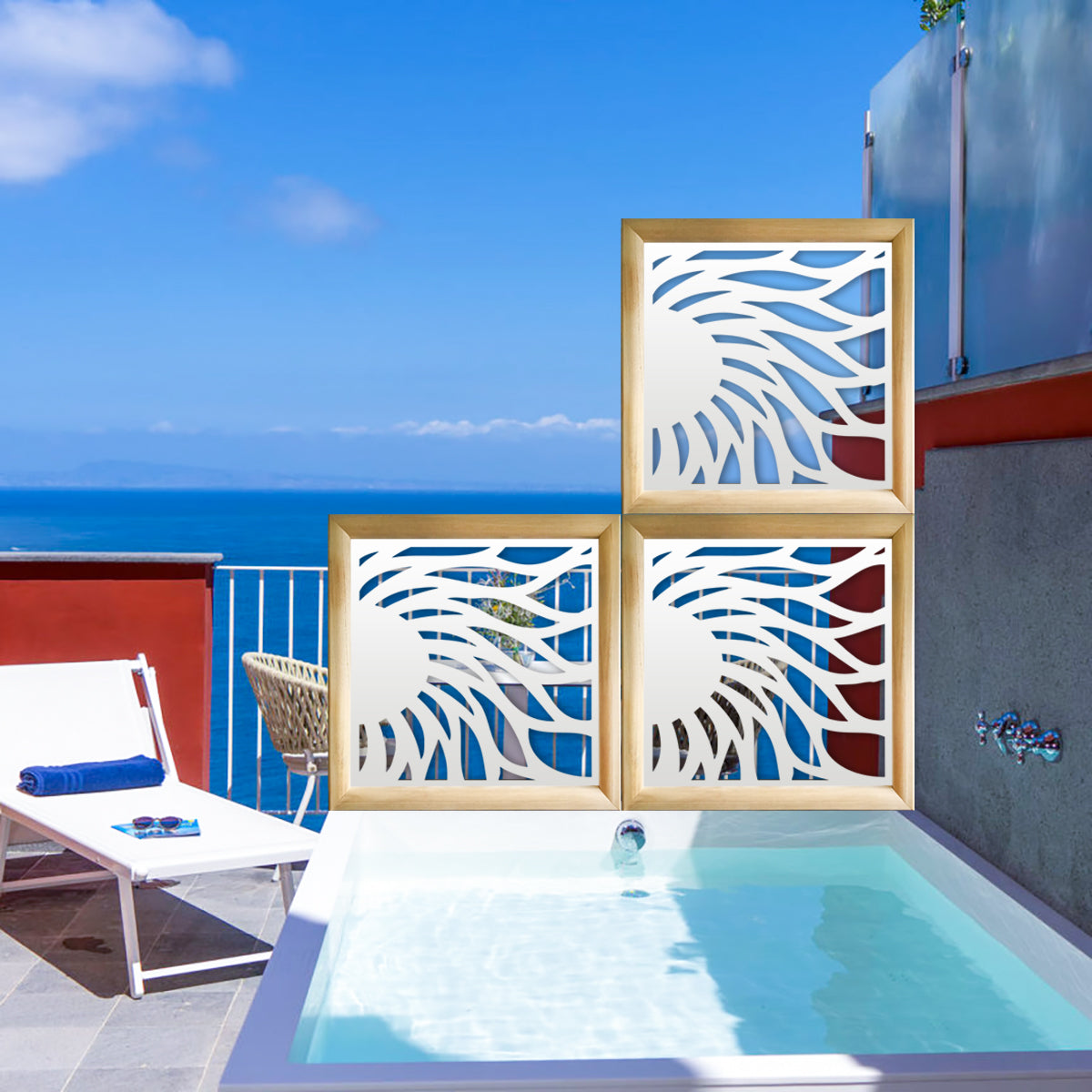 HOT SUN - Moduli Decorativi in Legno e PVC - PlastiWood (14555078)