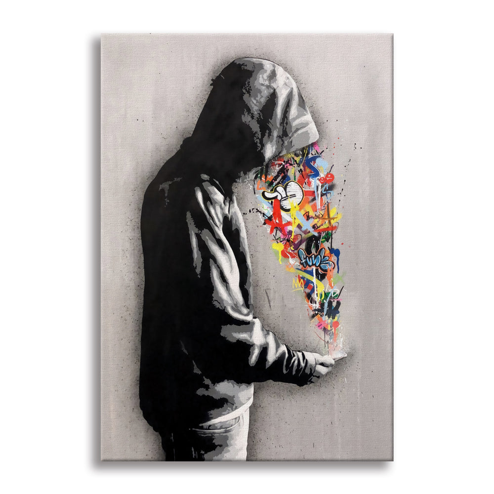 Ideas -  Quadro Canvas Contemporaneo su telaio in legno - PlastiWood (14555116)