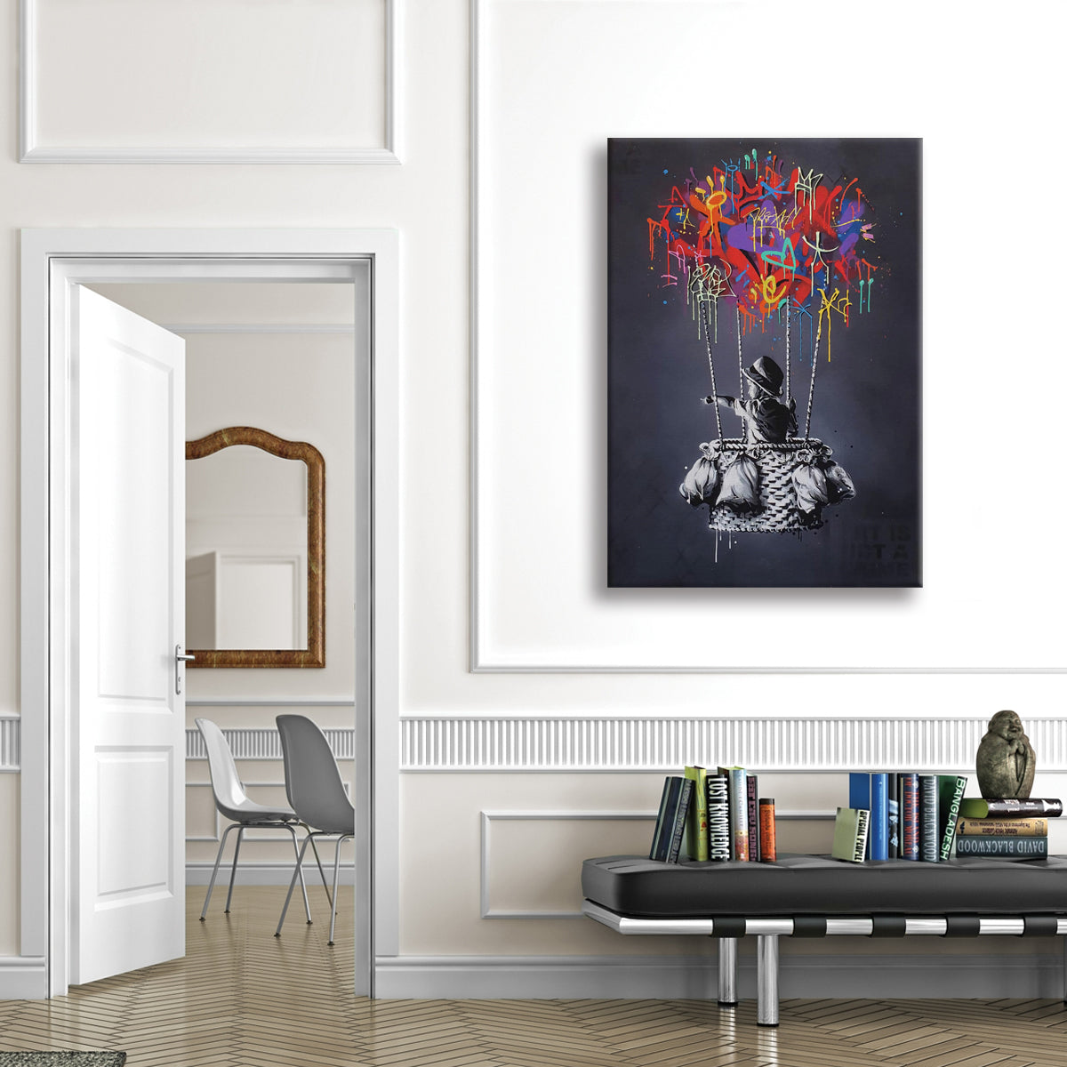 In Altum -  Quadro Canvas Contemporaneo su telaio in legno - PlastiWood (14555135)