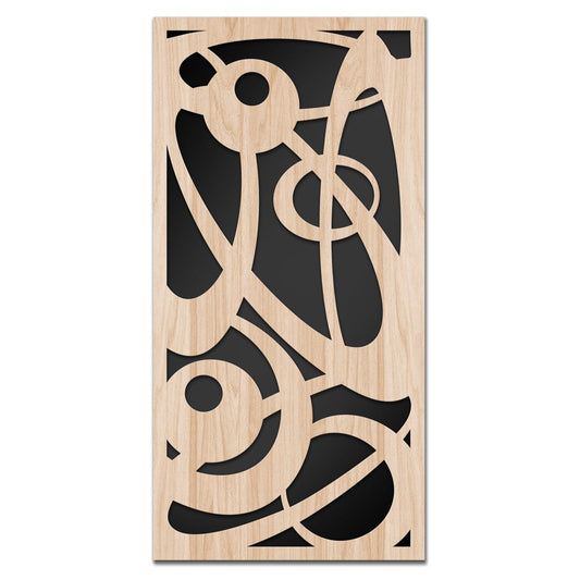 INTERSTELLAR - Quadro arredo LASERCUT composito Legno e PVC - PlastiWood (14555169)