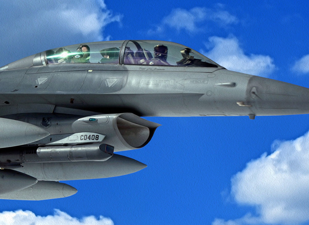 JET F16 - POSTER in PVC da 3mm - PlastiWood (14555253)