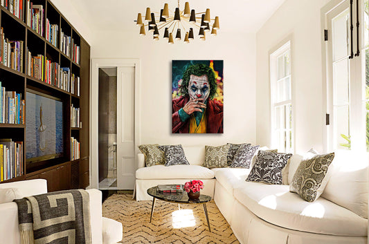 Joker -  Quadro Canvas Contemporaneo su telaio in legno - PlastiWood (14555255)