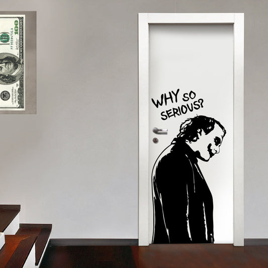 JOKER - Adesivo murale wall sticker in vinile 55x120 cm - PlastiWood (14555259)