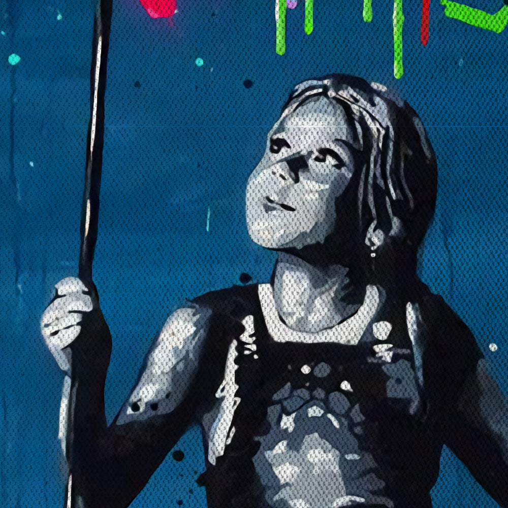 Kids Graffiti -  Quadro Canvas Contemporaneo su telaio in legno - PlastiWood (14555292)