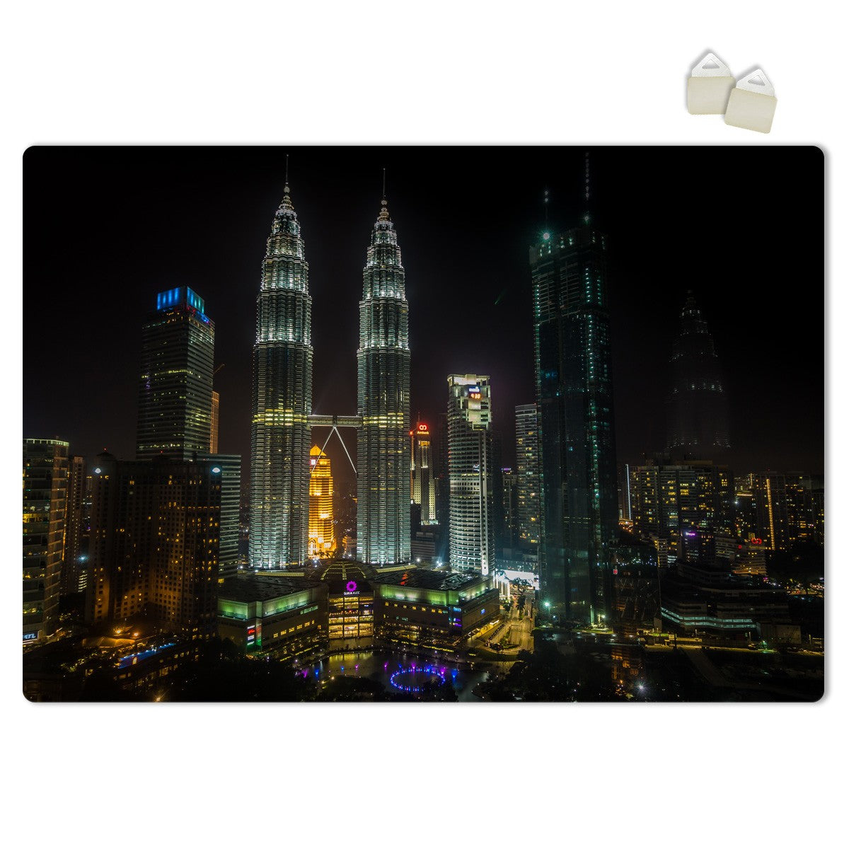 KUALA LUMPUR - POSTER in PVC da 3mm - PlastiWood (14555357)