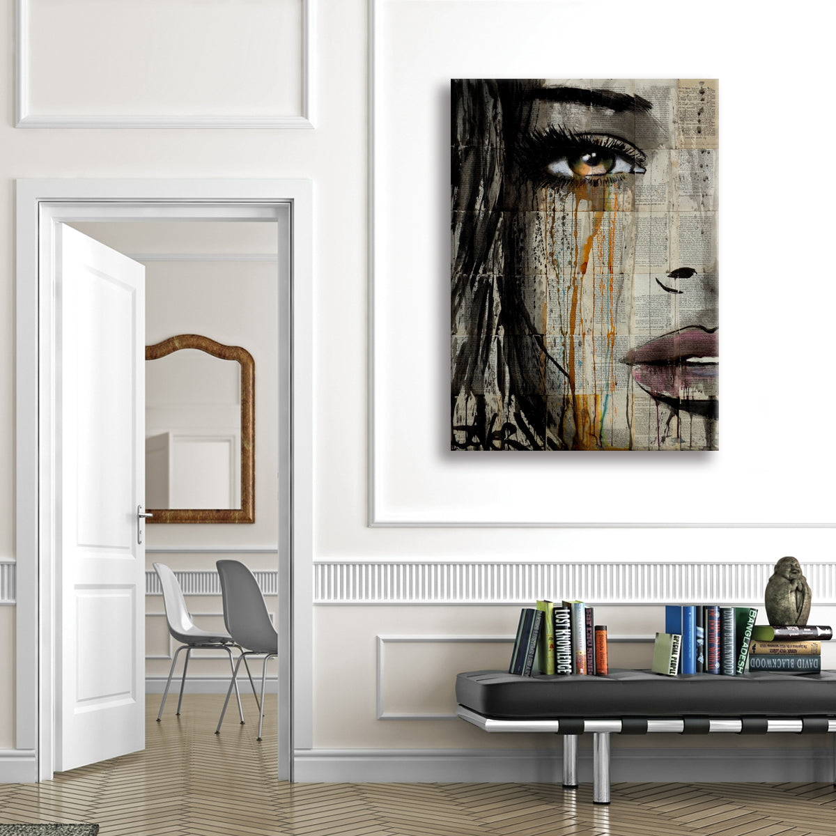 Kylie -  Quadro Canvas Contemporaneo su telaio in legno - PlastiWood (14555361)