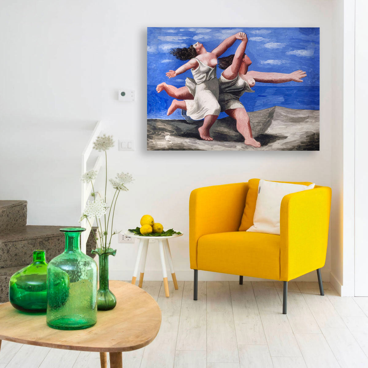 La Corsa - Pablo Picasso - Quadro Canvas su telaio in legno - PlastiWood (14555387)